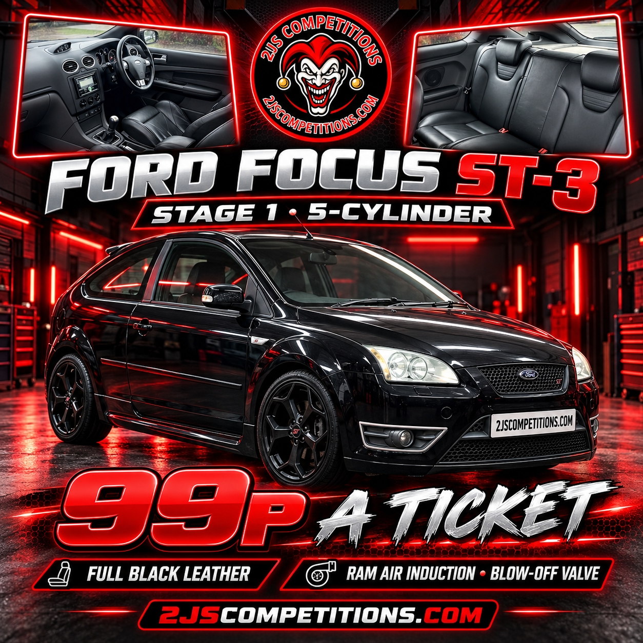 Ford Focus ST-3 Competition — 99p Entry