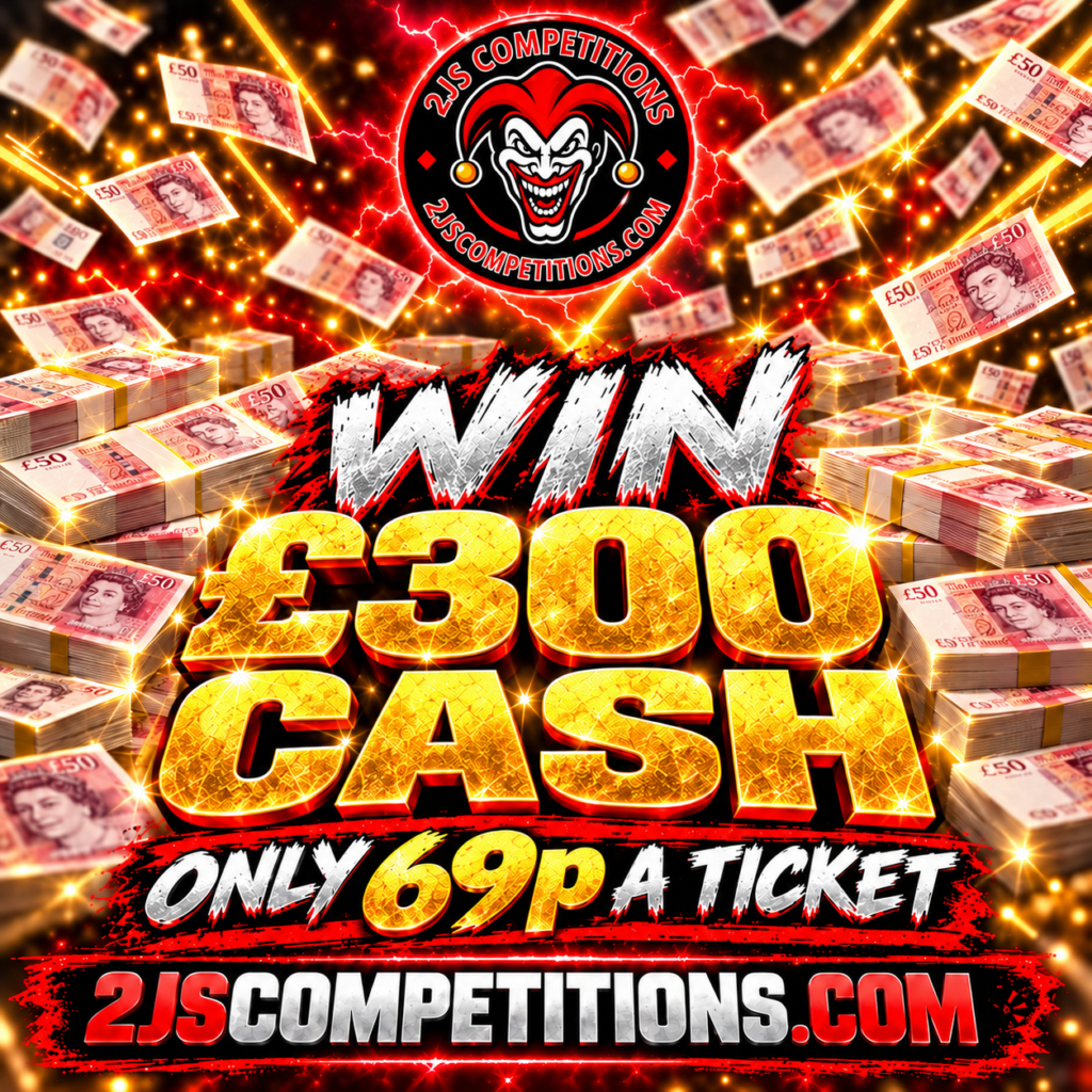 💷 Win £300 Cash for Just 69p!